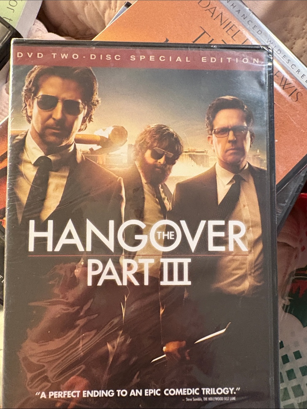 The Hangover Part III DVD - Black/Brown Cover